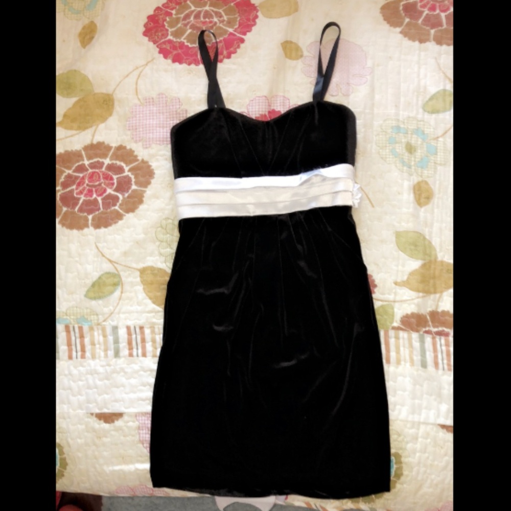 Black Velvet Dress